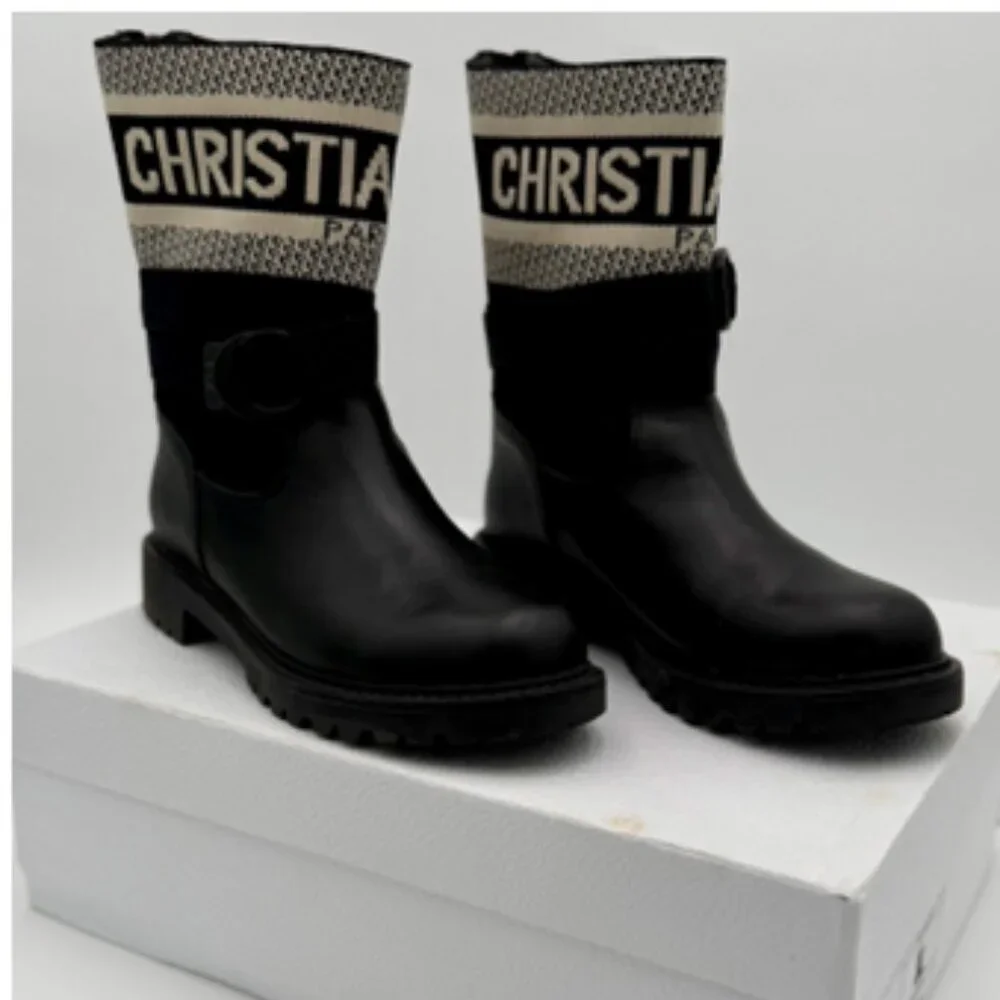 Pre-owned - Christian Dior D-Major Boots - 39 - Picture 9 of 10